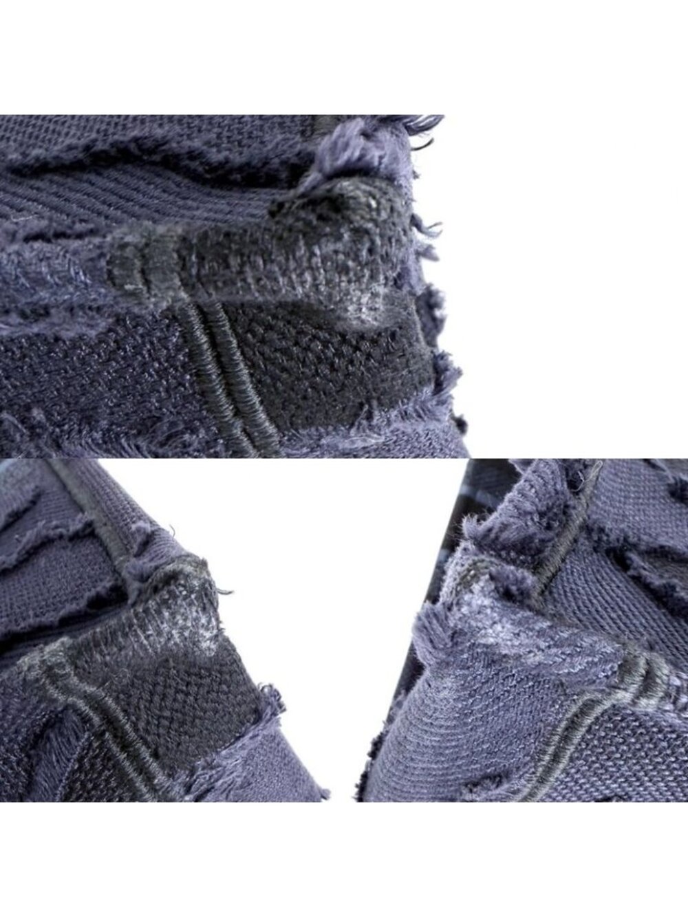 Dior Tote Shoulder Book Handbag Resort Collection Camouflage Canvas Navy - Picture 7 of 9